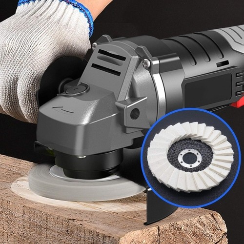 Felt disc for polishing metal 125mm