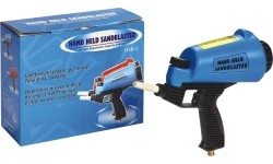 Hand held sandblaster
