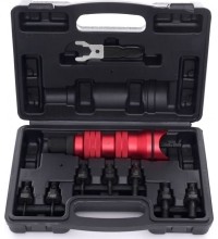 Riveter drill adapter with heads M3-M10 9pcs set