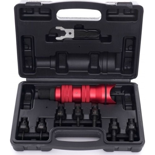 Riveter drill adapter with heads M3-M10 9pcs set