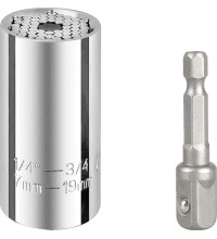 Galvutė universali su antgaliu (7-19mm)