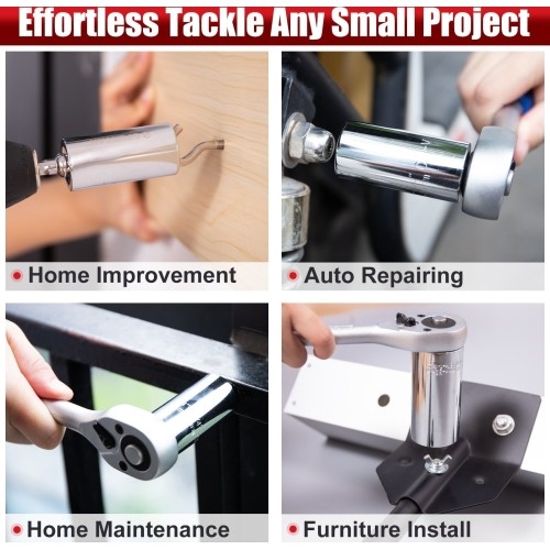 Galvutė universali su antgaliu (7-19mm)