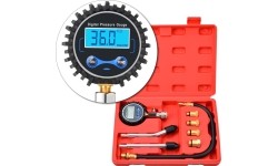 Petrol engine compression tester with digital gauge 8pcs