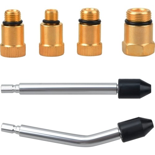 Petrol engine compression tester with digital gauge 8pcs