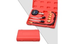 Petrol engine compression tester with digital gauge 8pcs