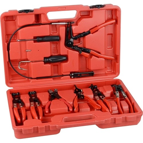 Hose clamp pliers set 9pcs