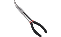 Long 45° bent nose pliers 275mm