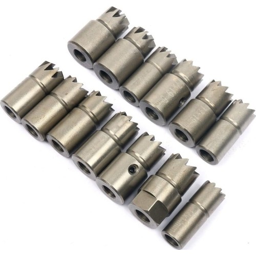 Diesel injector seat cutter set 17pcs