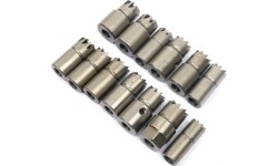 Diesel injector seat cutter set 17pcs