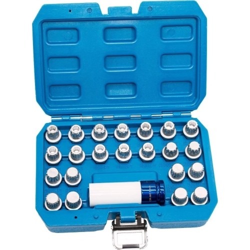 VW wheel bolt lock socket set 23pcs