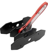 Ratcheting brake caliper piston tool