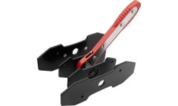 Ratcheting brake caliper piston tool