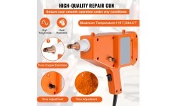 Spot welding machine and dent bar set in plastic box