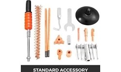 Spot welding machine and dent bar set