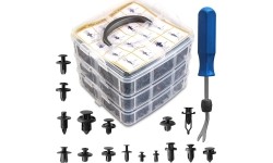 Plastic Push-Type Clip Assortment (620pcs)