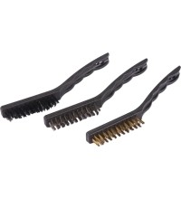 Šepečių plastikine rankena rinkinys 3vnt. 230mm