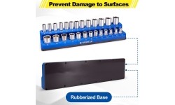 Magnetinių laikiklių galvutėms rinkinys 3vnt (1/2"+3/8"+1/4") Metrinė sistema