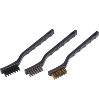 Šepečių plastine rankena rinkinys 3vnt. 180mm