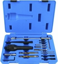 Glow plug removal & drilling set 16pcs