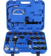 Radiator pressure tester with vacuum purge and refill set (27pcs)