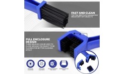 Šepetys motociklų grandinėms valyti