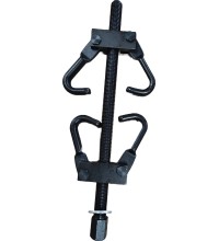Internal coil spring compressor