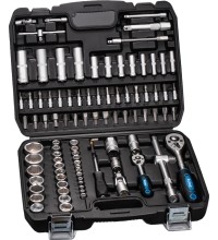 1/2" + 1/4" Dr. Socket set 94pcs 6pt