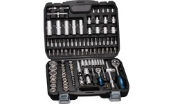 1/2" + 1/4" Dr. Socket set 108pcs 6pt