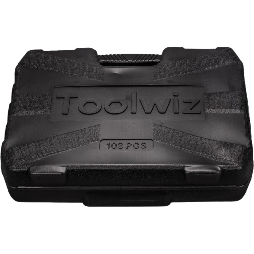 1/2" + 1/4" Dr. Socket set 108pcs 6pt