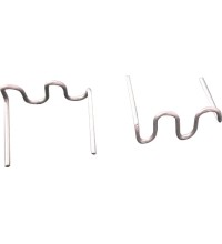 Wave staples 0.8mm (100pcs)