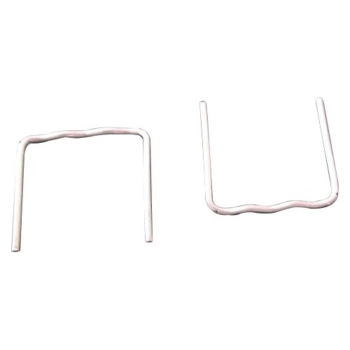 Plastiko suvirinimo kabės lygios 0.8mm (100vnt)