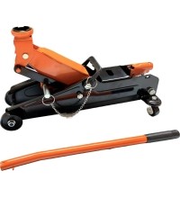 Domkratas 2.5t su ratukais ir fiksavimo kaiščiu