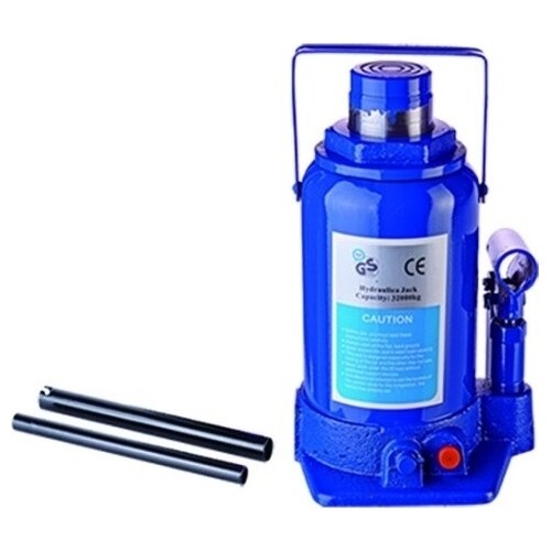 Hydraulic bottle jack low profile, 20t TUV