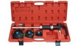 Pneumatic dent puller with suction cups