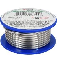 Lydmetalis variui 2.0mm (Sn97Cu3) 100g