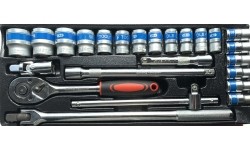 1/2" Dr. Socket set 24pcs