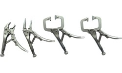Mini locking pliers set 4pcs