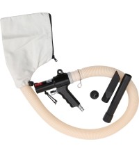 Siurbimo ir oro pūtimo pistoletas su priedais (6vnt)