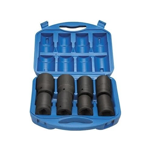 1" Dr. Impact socket set 8pcs (21-41mm)