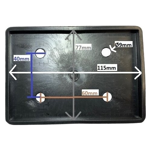 Padas guminis hidraul.keltuvui (ats.d.)(stač.)