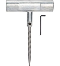 Yla sraigtinė (metaline rankine)