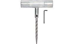 Yla sraigtinė (metaline rankine)