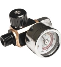 Oro srauto reguliatorius su manometru