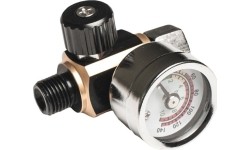 Oro srauto reguliatorius su manometru