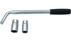 Suktuko su ištraukiama rankena rinkinys 1/2" 3vnt.