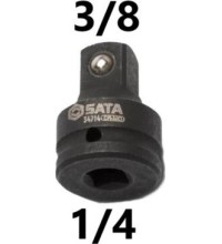 Adapteris smūginis 1/4'' - 3/8''