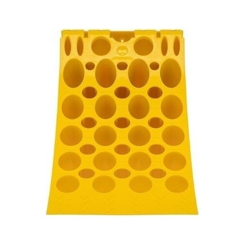 Safety wheel chock for truck (plastic)