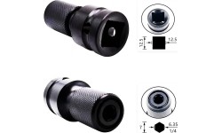 1/2" Dr. Impact adapter for bits HEX 1/4"