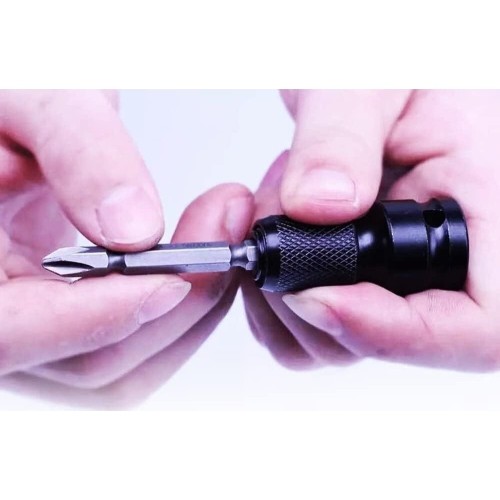 1/2" Dr. Impact adapter for bits HEX 1/4"