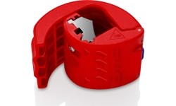 Cutter for plastic pipes and sealing sleves 20-50mm KNIPEX BiX